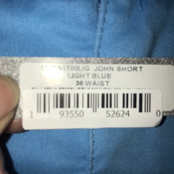 Lords Of Harlech John Lux Blue Shorts 36 NWT - Picture 3 of 6